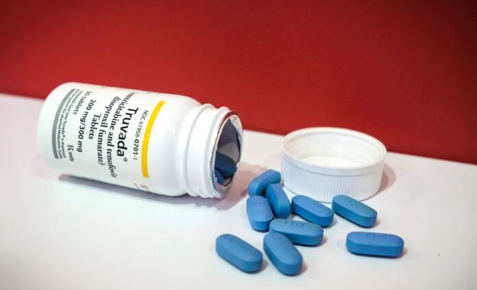 Truvada is an HIV prevention drug taken by tens of thousands of gay and bisexual men in the U.S.Anthony Correia / NBC News