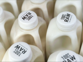 After consuming raw milk from a California farm, dozens of people were ill with salmonella.