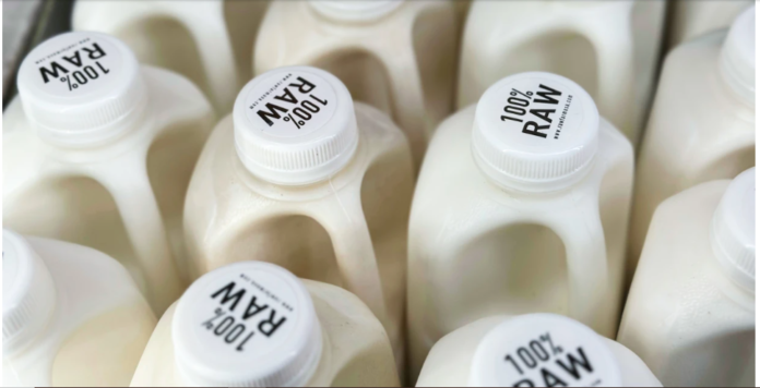 After consuming raw milk from a California farm, dozens of people were ill with salmonella.